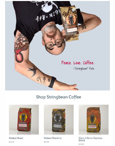 Stringbean Coffee, Independent Roaster